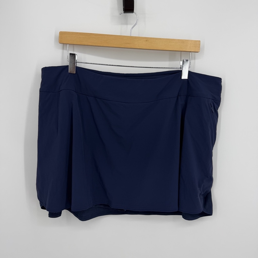 Outdoor Voices the exercise Skirt Skort - XXL / 2XL - navy blue
